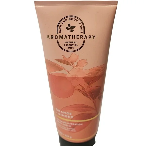 Bath and Body Works Aromatherapy Orange Ginger Hydration Body Cream. New 8oz - Picture 5 of 5